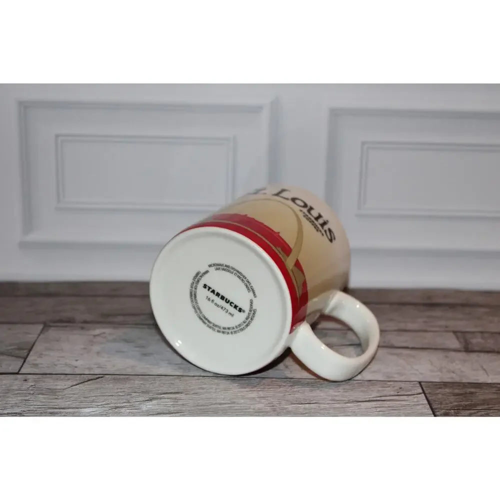 Starbucks St Louis Skyline Mug 16oz Gateway Arch Coffee Cup EUC
